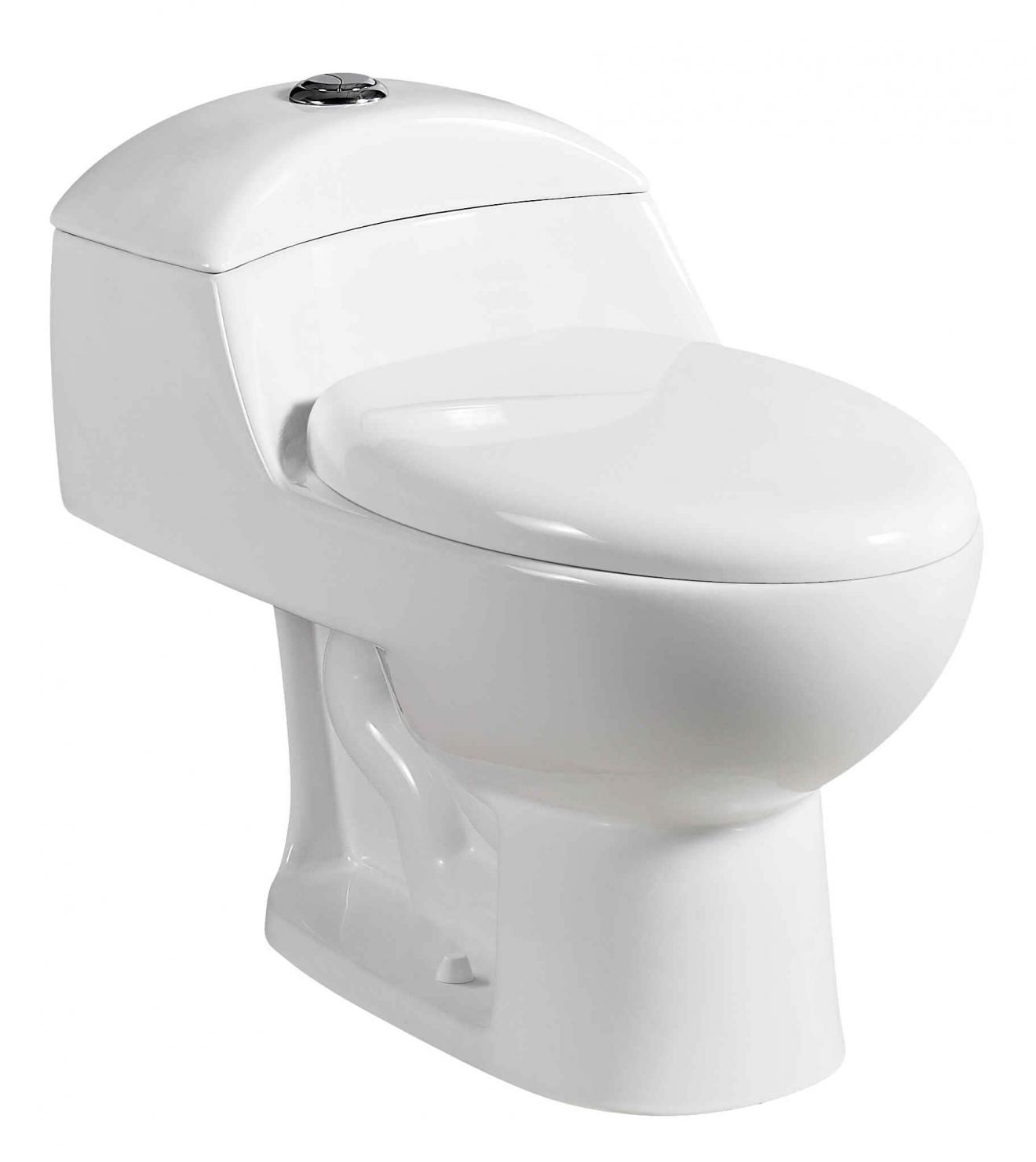 Sanitario inodoro WC Taza Baño One-Piece WC-001G Hueso Marfil Ecológico, Esatto